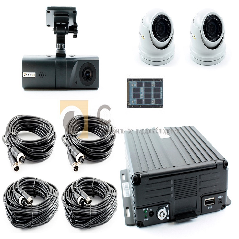 Комплект видеонаблюдения для строительной техники ОНЛАЙН - ООО "Где Авто"