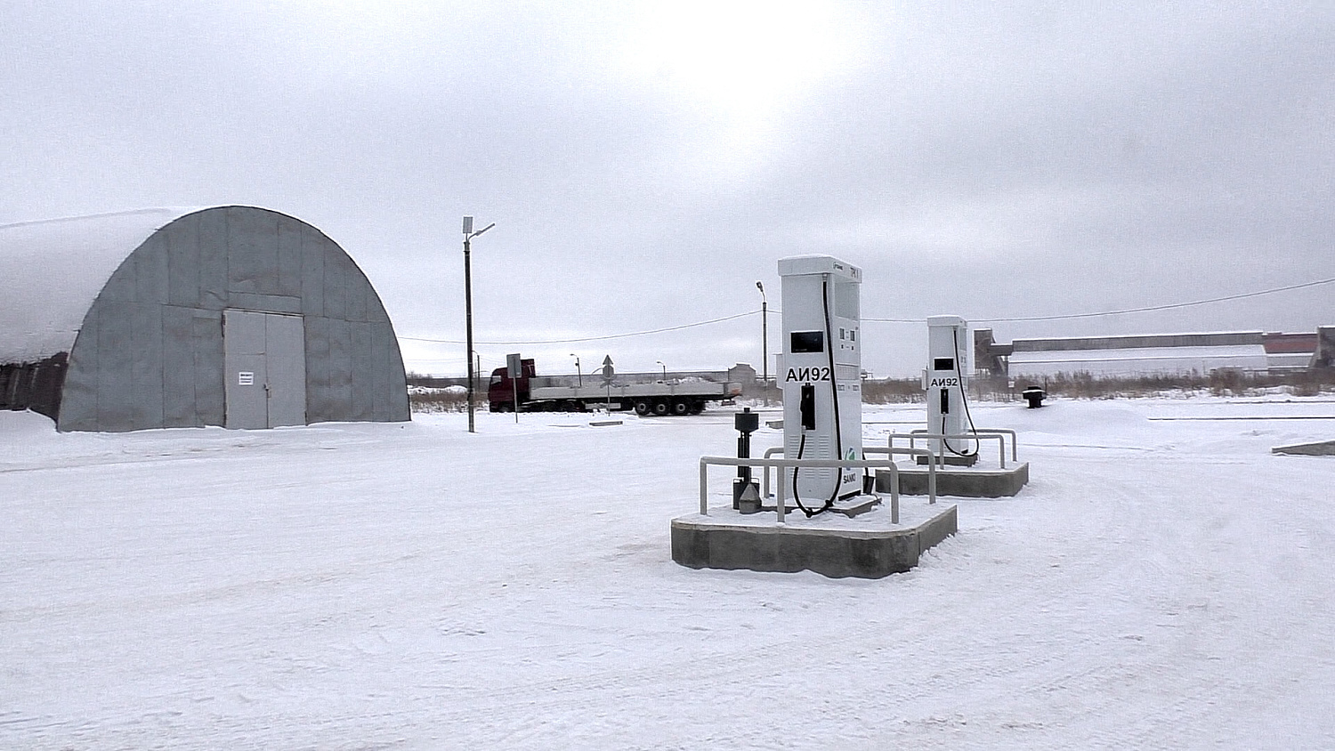 Переоборудование ведомственной АЗС (ПАО "Акрон"), г. Великий Новгород
