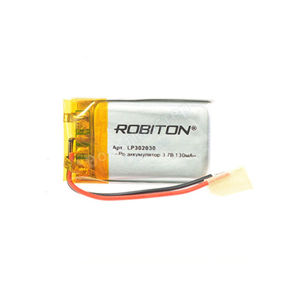 Литий-полимерный аккумулятор 130mAh 3.7 V 302030 - ООО "Где Авто"