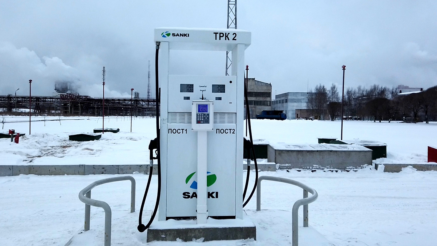 Переоборудование ведомственной АЗС (ПАО "Акрон"), г. Великий Новгород